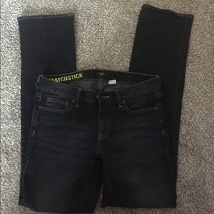 J. Crew stretch Matchstick jeans